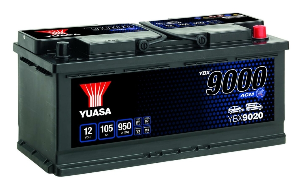 Yuasa AGM YBX9020